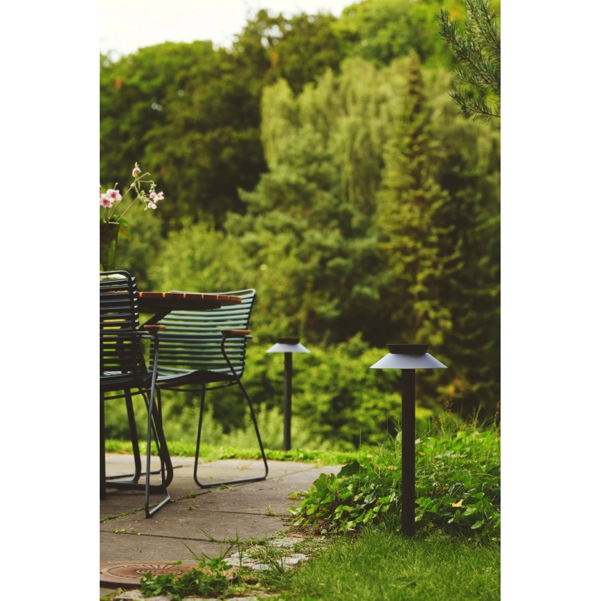 Nordlux - Lâmpada solar LED com sensor LED/5W/3,7V IP44 preta 60 cm