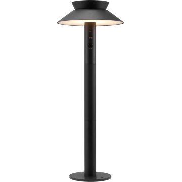 Nordlux - Lâmpada solar LED com sensor LED/5W/3,7V IP44 preta