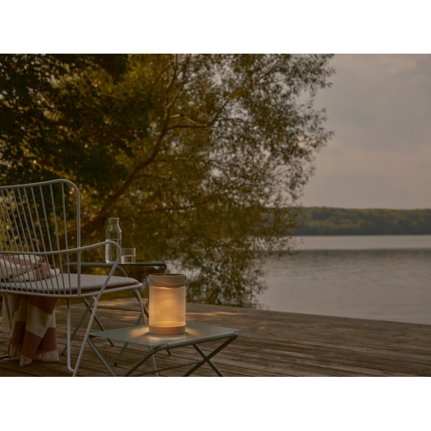 Nordlux - Lâmpada solar LED COUPAR LED/3,2W/3,7V bege