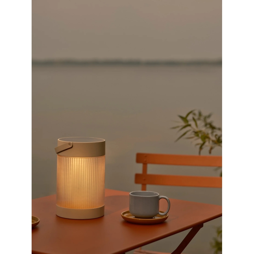 Nordlux - Lâmpada solar LED COUPAR LED/3,2W/3,7V bege