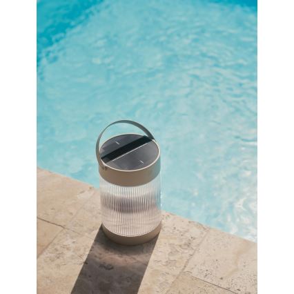 Nordlux - Lâmpada solar LED COUPAR LED/3,2W/3,7V bege