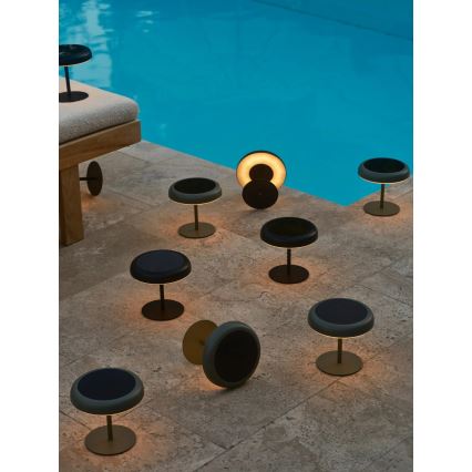 Nordlux - Lâmpada solar LED ELMER LED/2W/3,7V IP44 verde