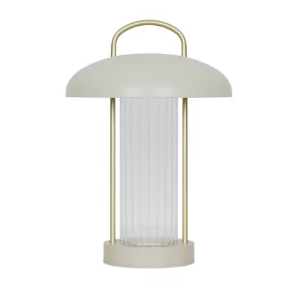 Nordlux - Lâmpada de Mesa Tátil Recarregável LED Dimerizável MIRANO LED/3W/3,7V bege