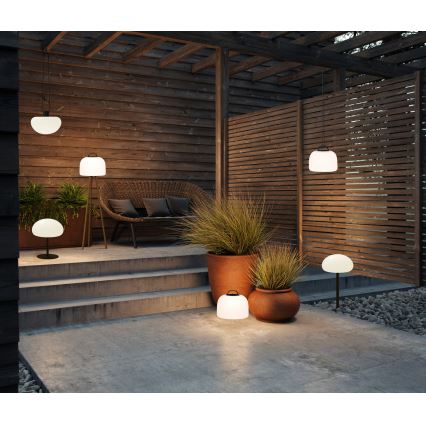 Nordlux - Luminária portátil exterior LED regulável KETTLE TO-GO LED/4,8W/3,7V 2x2200 mAh IP65