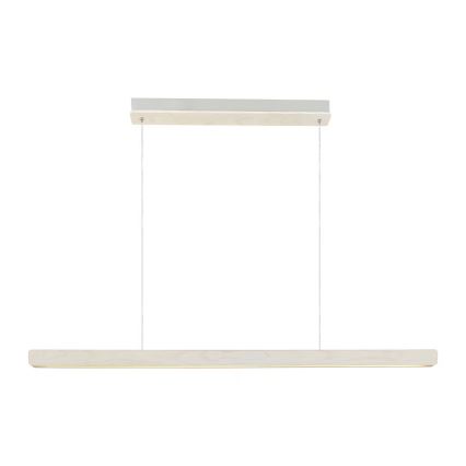 Nordlux - Lustre LED dimerizável suspenso por cabo ILGAS LED/47W/230V 3000K branco/freixo 115 cm