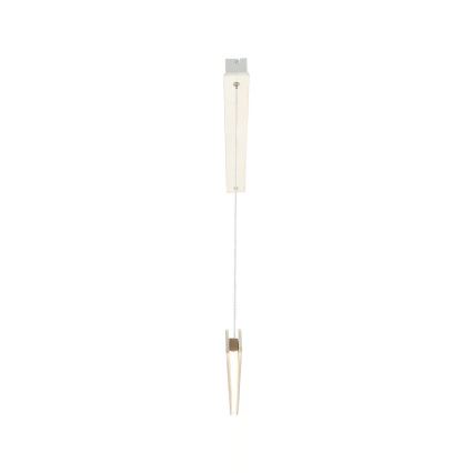 Nordlux - Lustre LED dimerizável suspenso por cabo ILGAS LED/47W/230V 3000K branco/freixo 115 cm