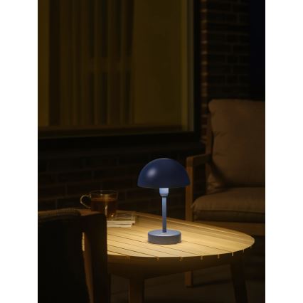 Nordlux - Candeeiro de Mesa LED Tátil Recarregável e Regulável para Exterior ELLEN LED/2,8W/3,7V IP44 azul