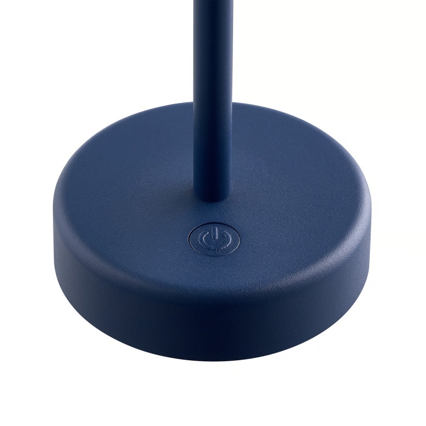 Nordlux - Candeeiro de Mesa LED Tátil Recarregável e Regulável para Exterior ELLEN LED/2,8W/3,7V IP44 azul