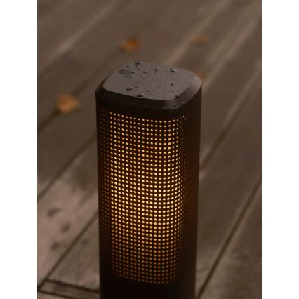 Nordlux - Luminária de exterior SIDARA 1xE27/15W/230V IP44 95 cm preta
