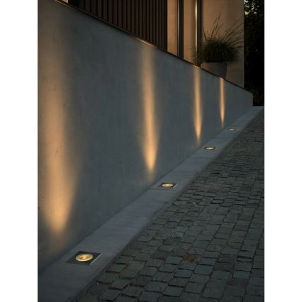 Nordlux - Luminária de solo embutida para exterior ANDOR 1xGU10/15W/230V IP67