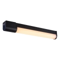 Nordlux - Luminária LED para baixo do armário com tomada MALAIKA LED/6W/230V IP44 preta