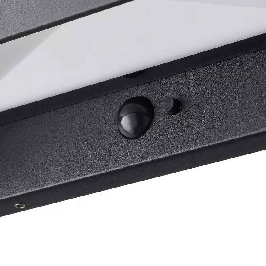 Nordlux - Luminária solar LED com sensor MARCELLIO LED/5W/5V IP54 2200 mAh preta