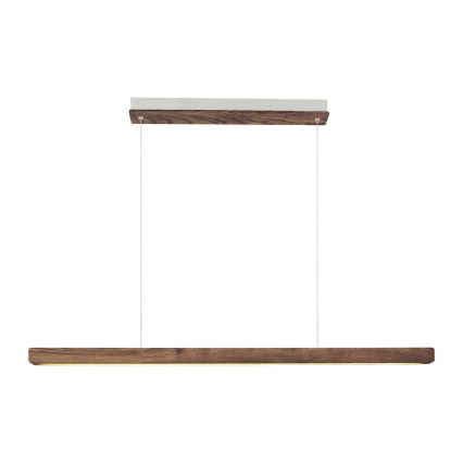 Nordlux - Lustre LED dimerizável suspenso por cabo ILGAS LED/47W/230V 3000K castanho/freixo 115 cm