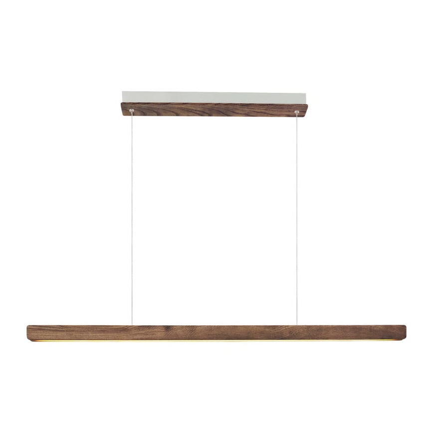 Nordlux - Lustre LED dimerizável suspenso por cabo ILGAS LED/47W/230V 3000K castanho/freixo 115 cm