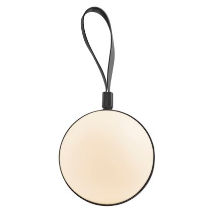 Nordlux - Luminária portátil exterior LED dimável BRING TO-GO LED/1W/3,7V IP54 1500 mAh preta