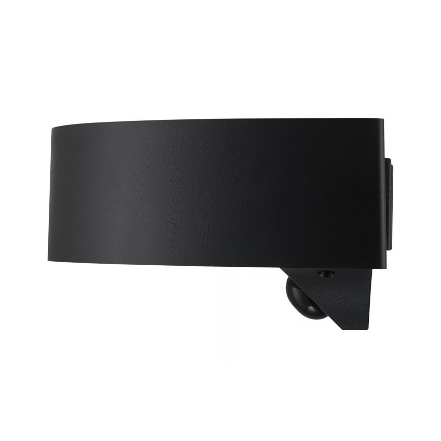 Nordlux - Luminária de parede solar LED com sensor MONAY LED/5W/5V 3000K IP44 2000 mAh preta