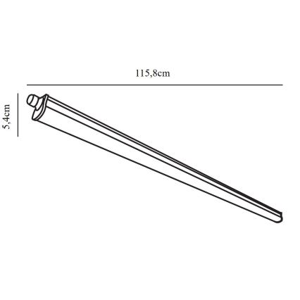Nordlux - Luminária técnica LED WESTPORT LED/39W/230V 4000K IP65