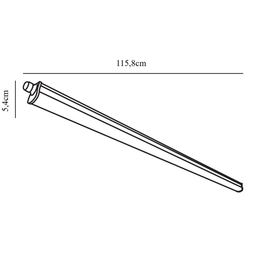 Nordlux - Luminária técnica LED WESTPORT LED/39W/230V 4000K IP65