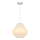 Nordlux - Lustre com cabo MALUCA 1xE27/15W/230V Ø 29 cm branco