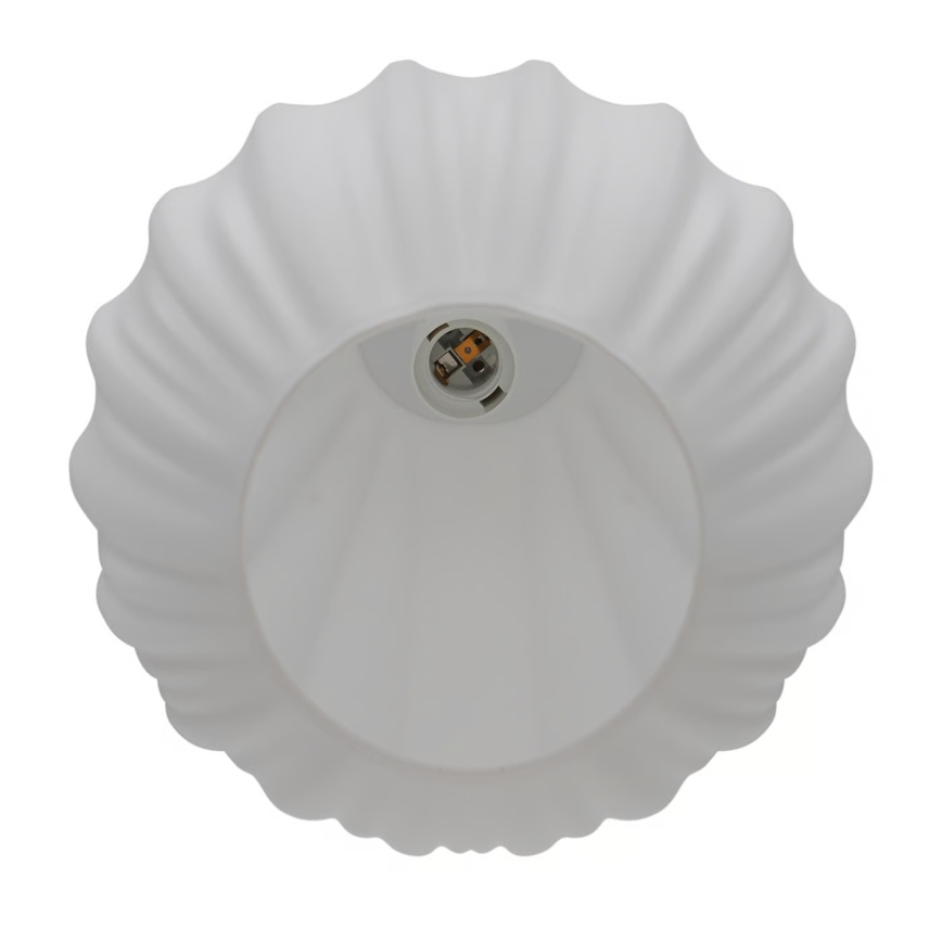 Nordlux - Lustre com cabo MALUCA 1xE27/15W/230V Ø 29 cm branco