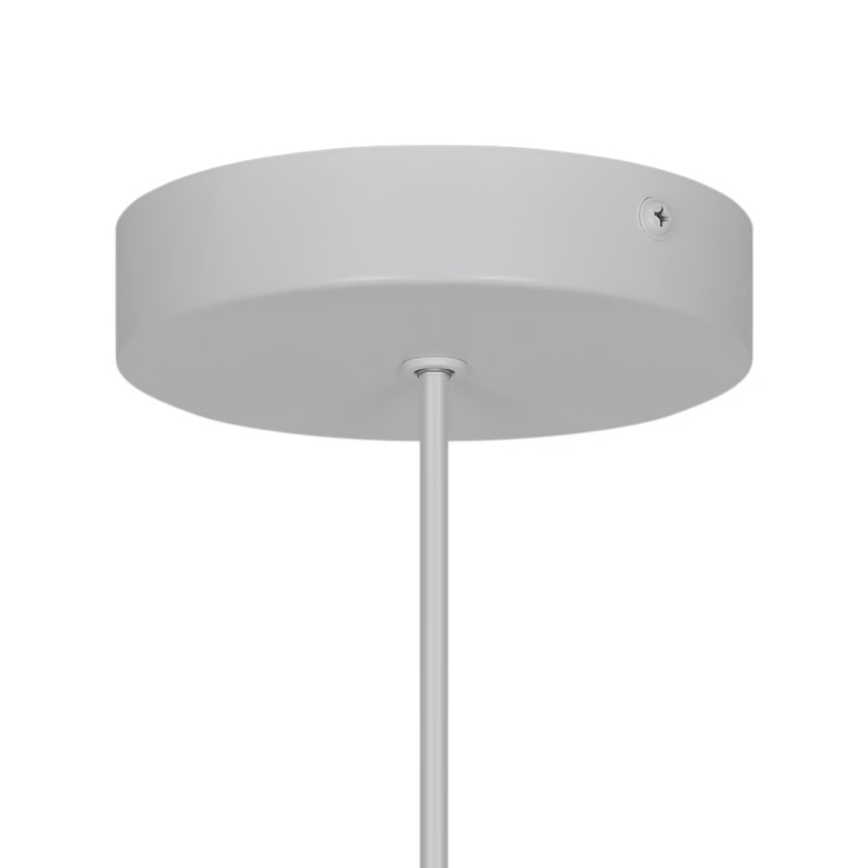 Nordlux - Lustre com cabo MALUCA 1xE27/15W/230V Ø 29 cm branco