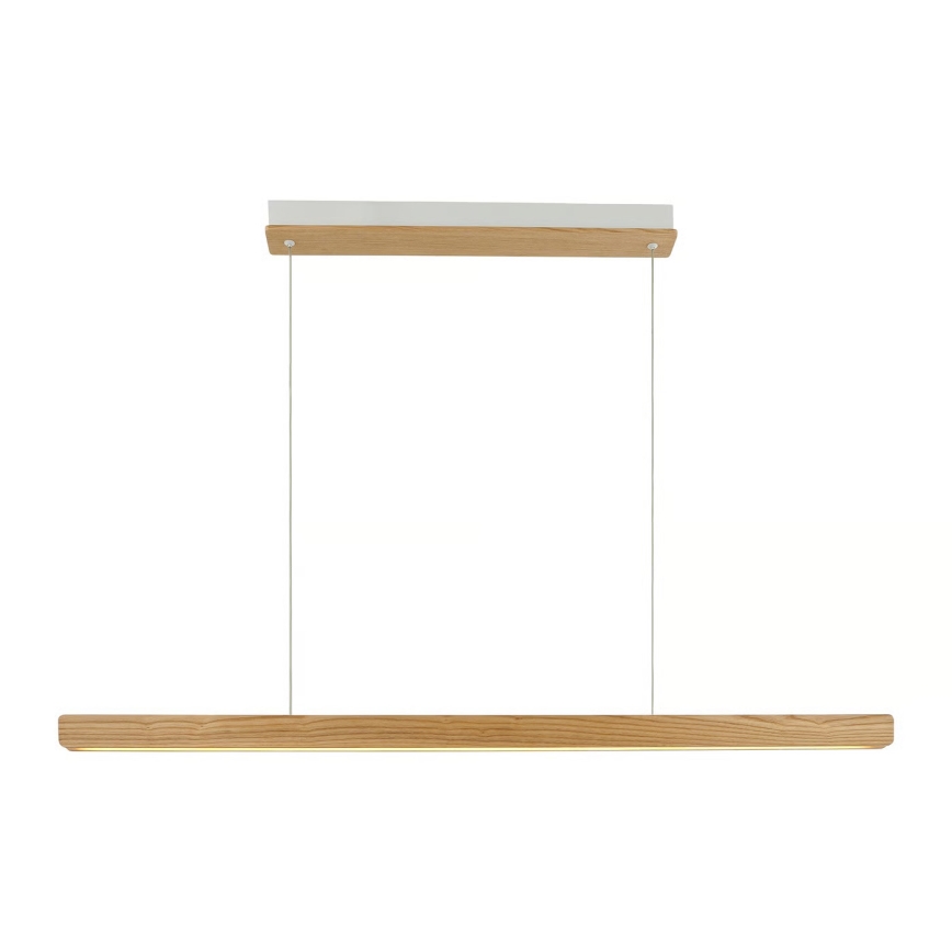 Nordlux - Lustre pendente LED dimerizável ILGAS LED/47W/230V 3000K bege/branco/freixo 115 cm