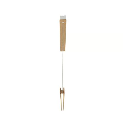 Nordlux - Lustre pendente LED dimerizável ILGAS LED/47W/230V 3000K bege/branco/freixo 115 cm
