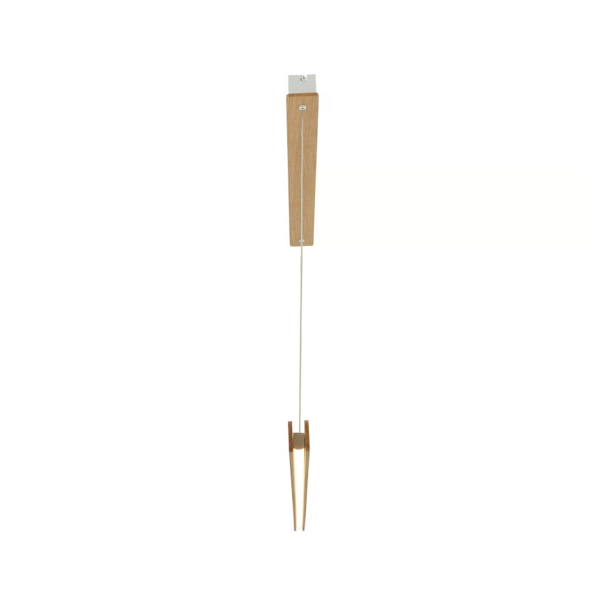 Nordlux - Lustre pendente LED dimerizável ILGAS LED/47W/230V 3000K bege/branco/freixo 115 cm