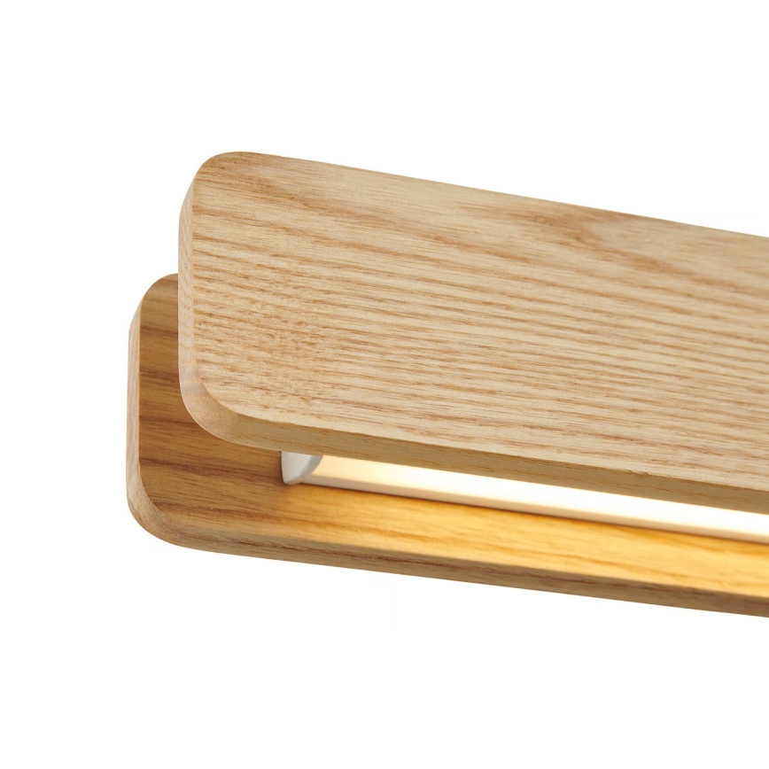 Nordlux - Lustre pendente LED dimerizável ILGAS LED/47W/230V 3000K bege/branco/freixo 115 cm