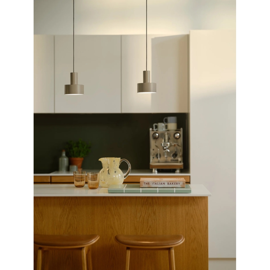 Nordlux - Lustre MATIS 1xE27/40W/230V castanho