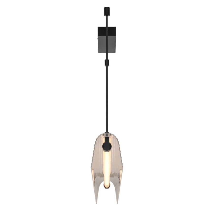 Nordlux - Lustre pendente LED dimável em cabo ALIANI LED/20W/230V 3000K 100 cm preto/transparente