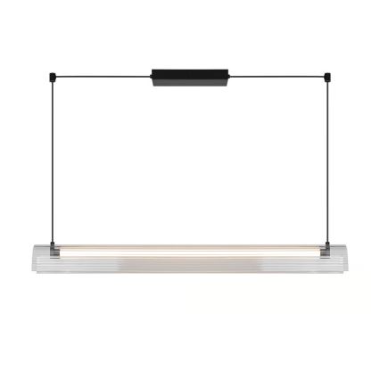 Nordlux - Lustre pendente LED dimável em cabo ALIANI LED/20W/230V 3000K 100 cm preto/transparente