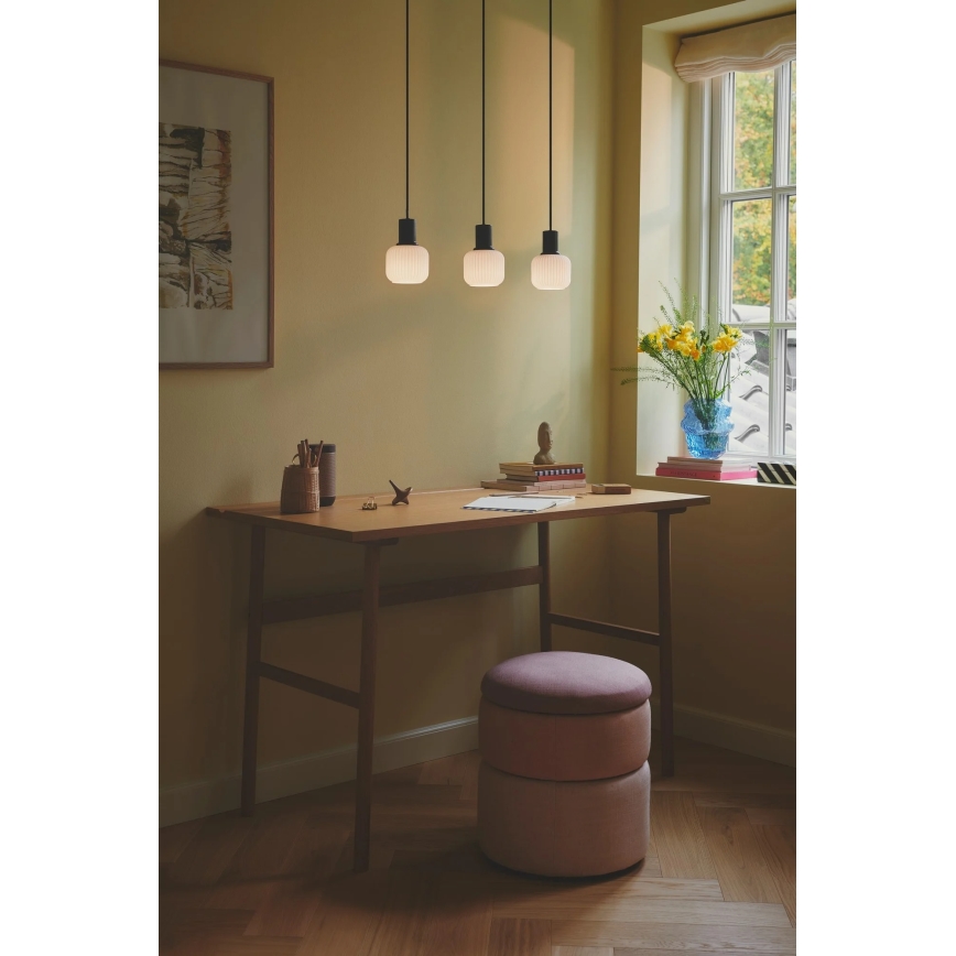 Nordlux - Lustre suspenso com cabo MILFORD 3xE14/25W/230V