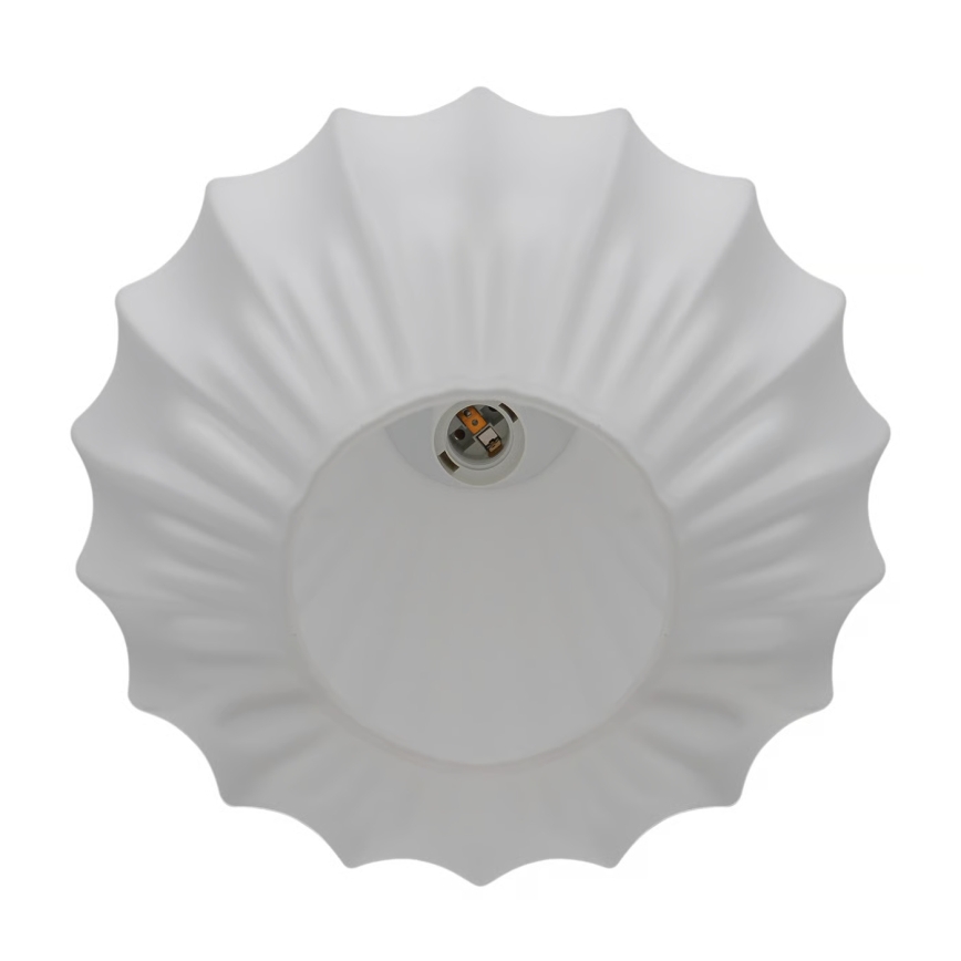Nordlux - Lustre suspenso com cabo SALLINO 1xE27/15W/230V Ø 24 cm branco