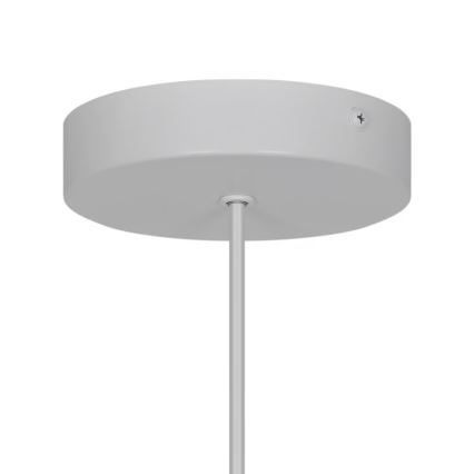 Nordlux - Lustre suspenso com cabo SALLINO 1xE27/15W/230V Ø 24 cm branco