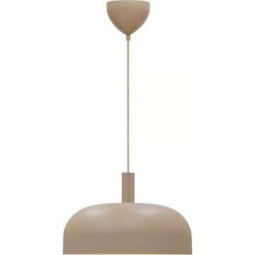 Nordlux - Lustre suspenso com cabo SANDRO 1xE27/15W/230V Ø 40 cm castanho