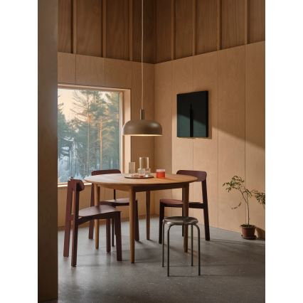 Nordlux - Lustre suspenso com cabo SANDRO 1xE27/15W/230V Ø 40 cm castanho