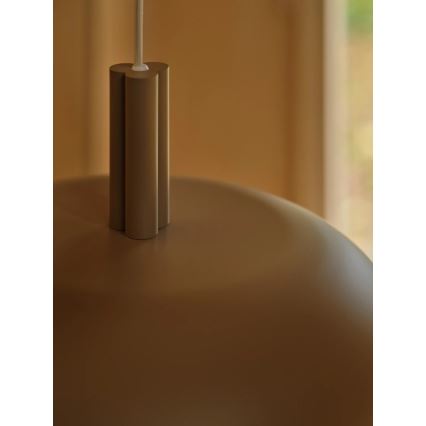 Nordlux - Lustre suspenso com cabo SANDRO 1xE27/15W/230V Ø 40 cm castanho