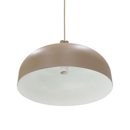 Nordlux - Lustre suspenso com cabo SANDRO 1xE27/15W/230V Ø 40 cm castanho