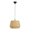 Nordlux - Lustre suspenso em cabo DICTE 1xE27/60W/230V Ø 40 cm bege