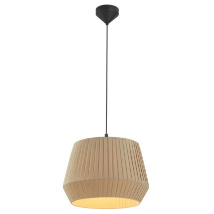 Nordlux - Lustre suspenso em cabo DICTE 1xE27/60W/230V Ø 40 cm bege