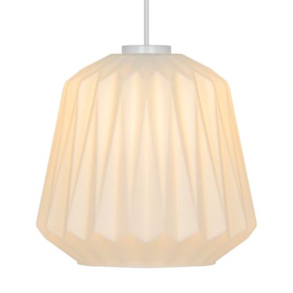 Nordlux - Lustre suspenso em cabo ELBIE 1xE27/15W/230V diâmetro 24 cm branco