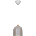 Nordlux - Lustre suspenso em cabo GASTON 1xE27/40W/230V bege