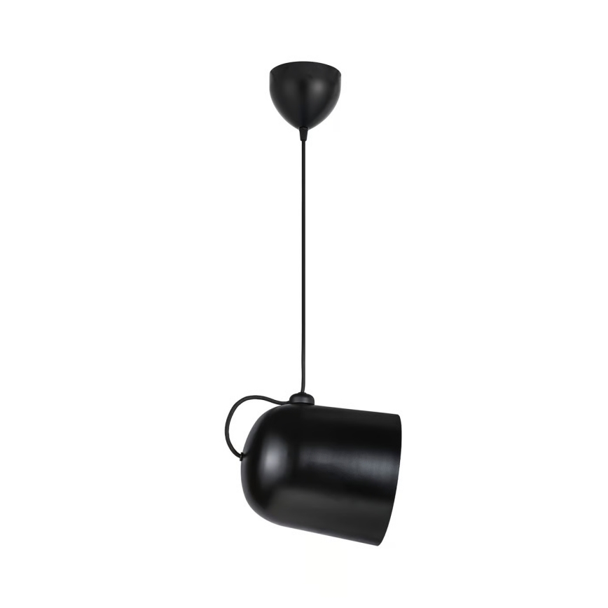 Nordlux - Lustre suspenso por cabo ANGLE 1xE27/25W/230V preto