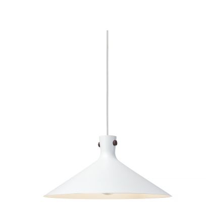 Nordlux - Lustre suspenso por cabo DORINA 1xE27/60W/230V branco, diâmetro 45 cm