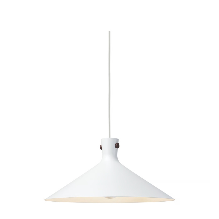 Nordlux - Lustre suspenso por cabo DORINA 1xE27/60W/230V branco, diâmetro 45 cm