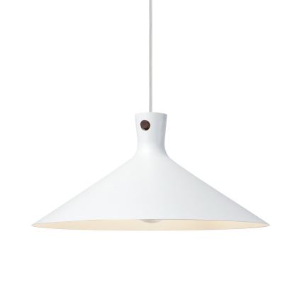 Nordlux - Lustre suspenso por cabo DORINA 1xE27/60W/230V branco, diâmetro 45 cm