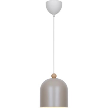 Nordlux - Lustre suspenso por cabo GASTON 1xE27/40W/230V castanho