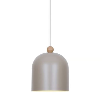 Nordlux - Lustre suspenso por cabo GASTON 1xE27/40W/230V castanho