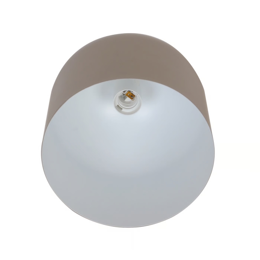 Nordlux - Lustre suspenso por cabo GASTON 1xE27/40W/230V castanho